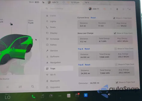 2023 Tesla Model Y Performance Dual Motor All-Wheel Drive z USA, uszkodzony, nr VIN 7SAYGDEF5PF700890